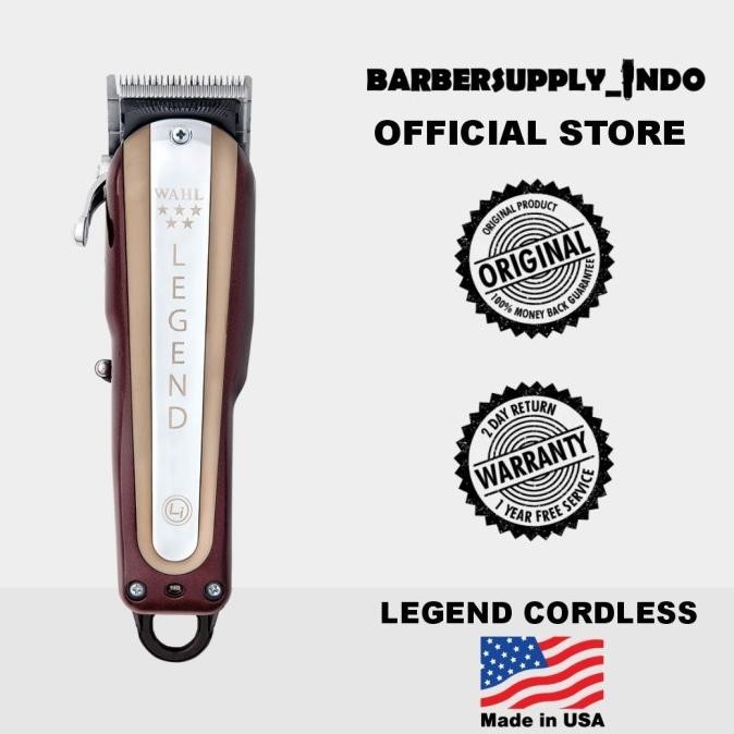 Wahl Legend Cordless Mesin Cukur Alat Cukur Rambut Original
