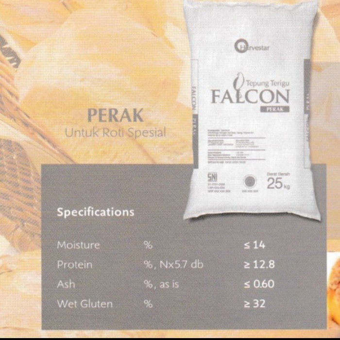 

Bettifer Tepung Terigu Falcon 25 Kg