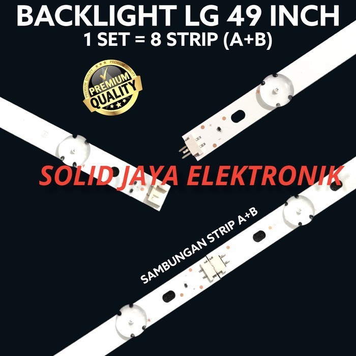 BACKLIGHT TV LED LG 49 INC 49UJ652 TB-ATITLJD 49UJ652T LAMPU BL 9K 4UJ
