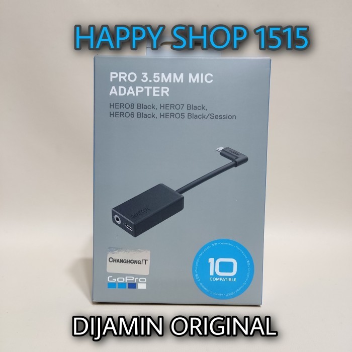 Gopro Pro 3.5Mm Mic Adapter / Gopro Mic Adapter Hero 5