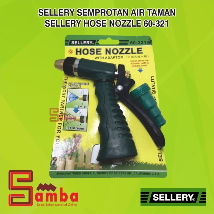 SELLERY SEMPROTAN AIR TAMAN / SELLERY HOSE NOZZLE 60-321