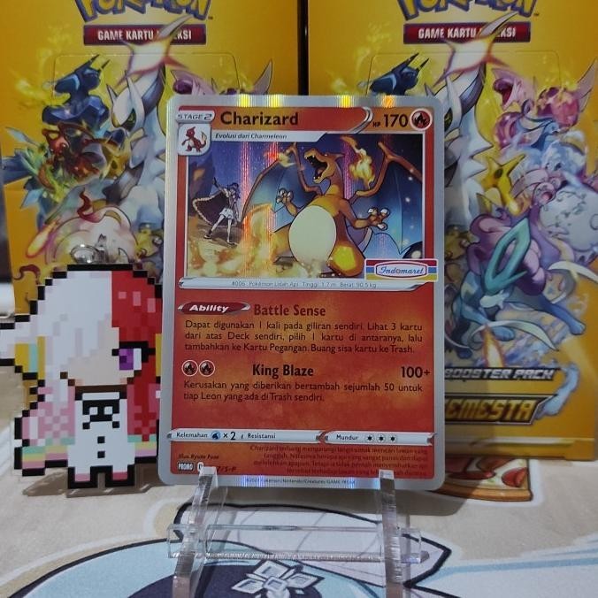Charizard Holo Foil Promo Indomaret 159/S-P - Pokemon TCG ID