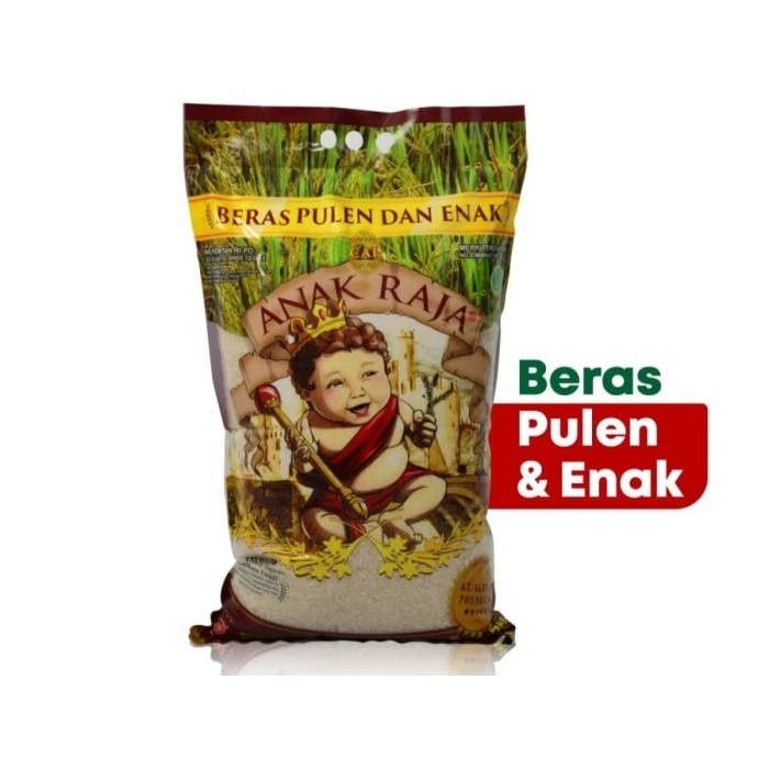 

Beras Anak Raja 5Kg Setra Ramos Long Grain / Pulen Wangi