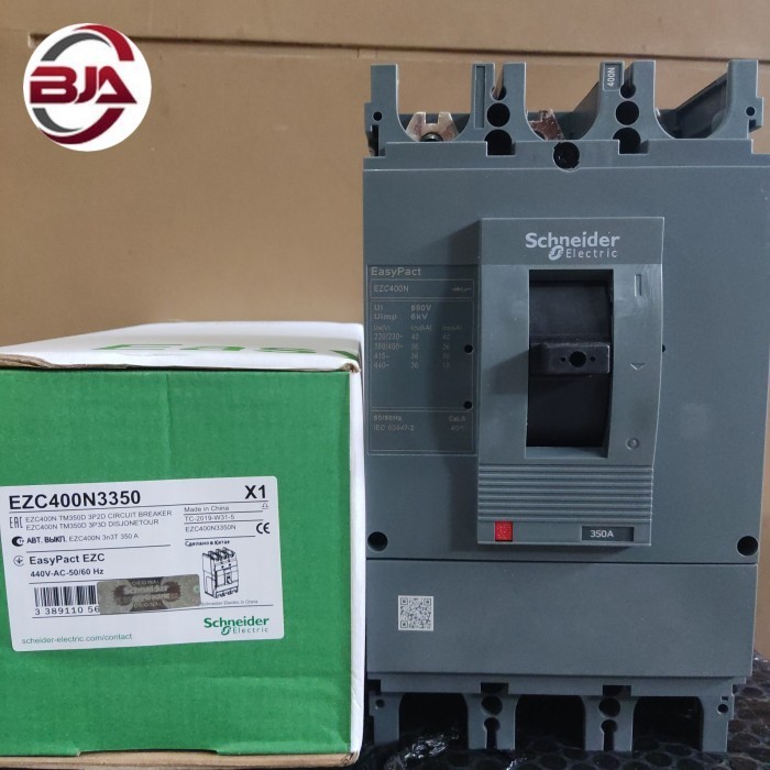 MCCB SCHNEIDER EZC400N 350A 3P SCHNEIDER