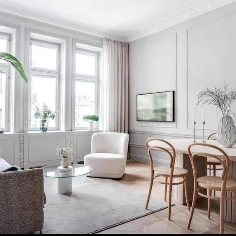 moulding gypsum terpasang