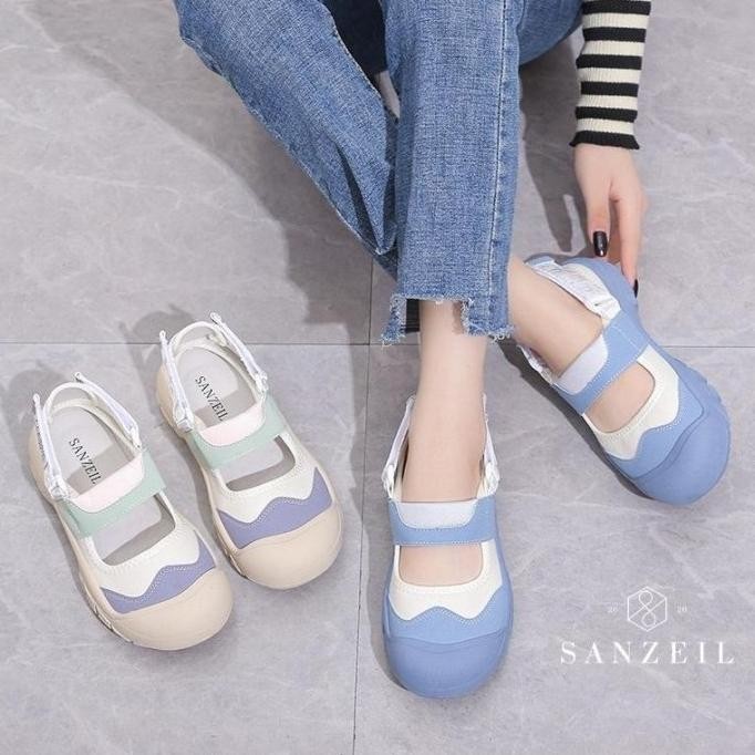 SANZEIL Lolita Sepatu Flat Wanita Import 1017