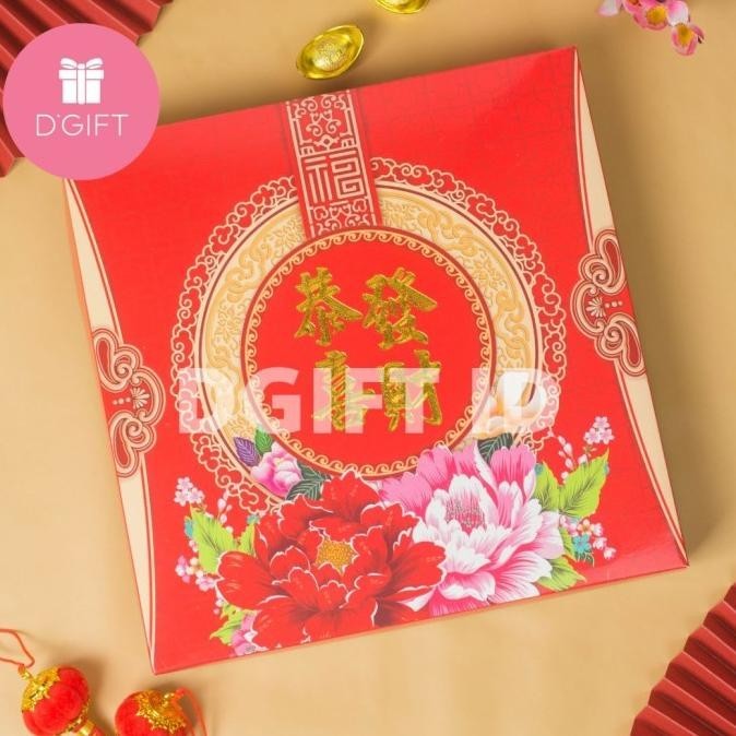 PREMIUM Box Sekat Nastar Imlek Kotan Nastar Edsii CNY 36 Holes