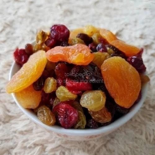 

TERBAIK! MIXED DRIED FRUIT / BUAH KERING CAMPUR ISI 4MACAM 500GR