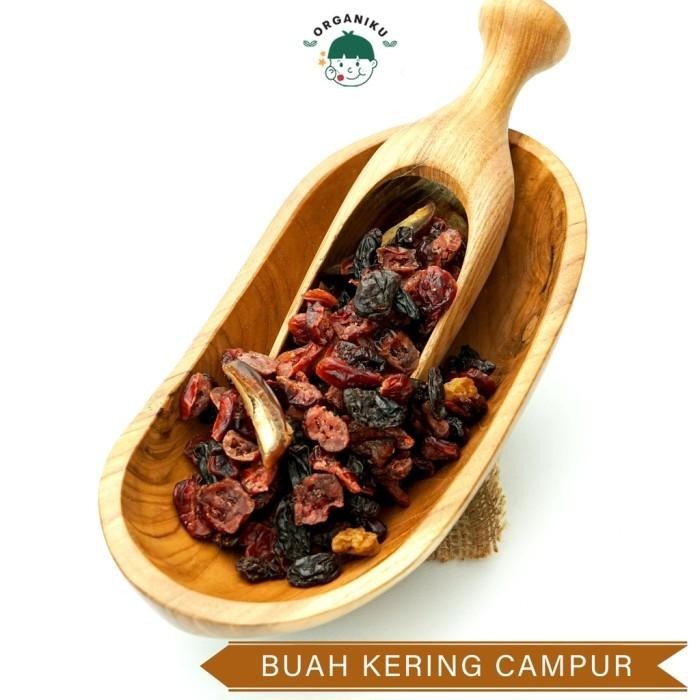 

TERBAIK! TERLARIS! BUAH KERING CAMPUR / MIX DRIED FRUITS 250G