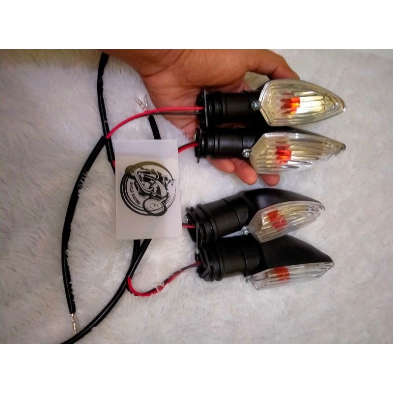Lampu sen Vixion set depan belakang model standar sen depan belakang Vixion new