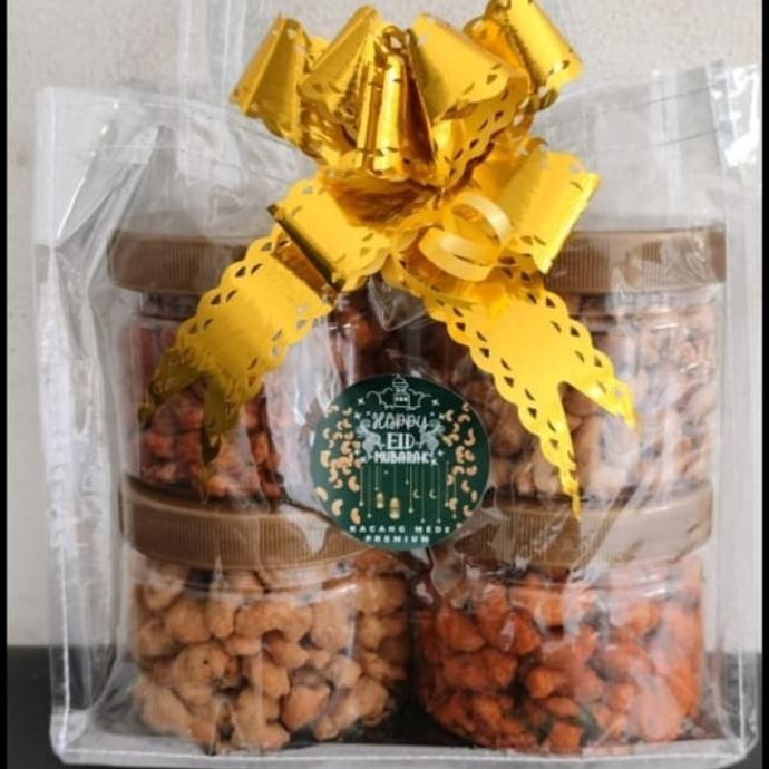 

Best Seller Kacang Mede Matang Hampers Lebaran Isi 4 Toples Limited Edition