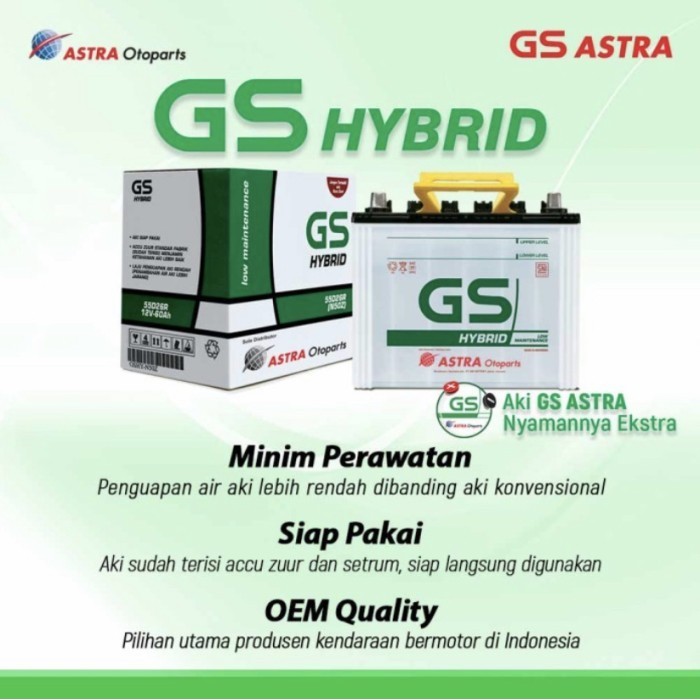 AKI GS ASTRA HYBRID NS70/AKI GS HYBRID NS70