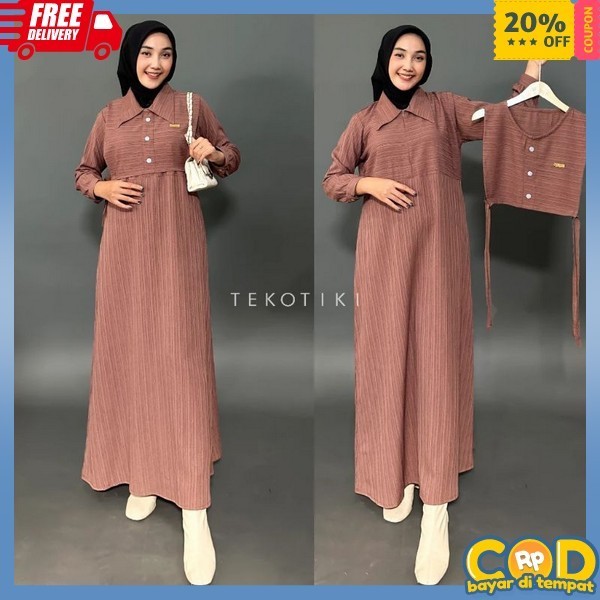 Pakean Dres Gamis Lengan Pnjng Juba Dris Ukuran S M L Lx Xxl Xxxl Abaya Arab Saudi Remaja Elegan Bj 