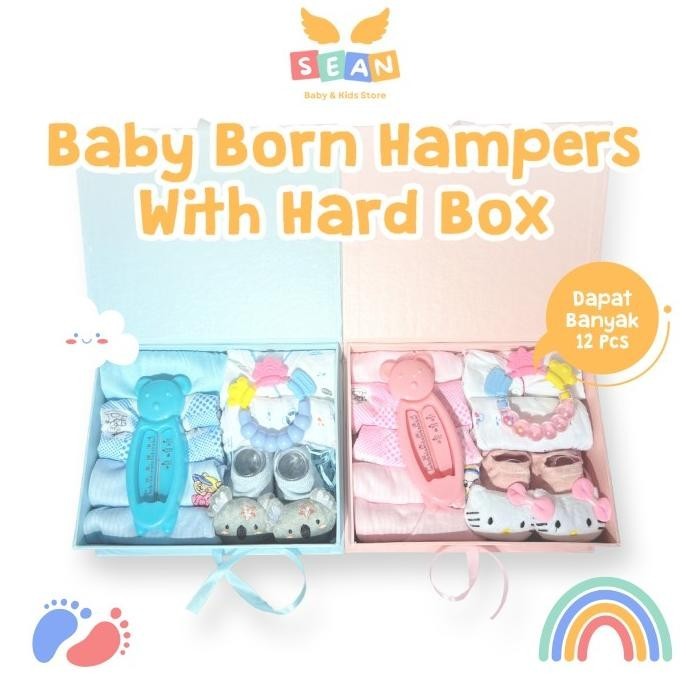 

Sean Hampers Kado Gift Set Box Lahiran New Born Bayi Baby Girl Boy