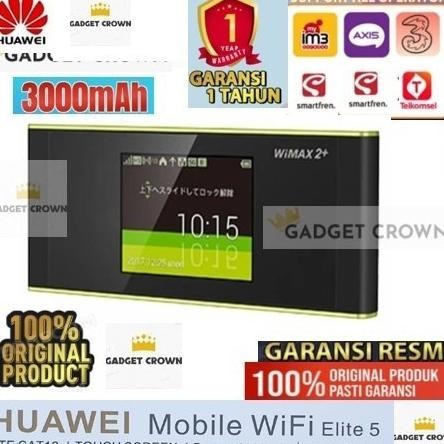 BARANG TERLARIS Mifi 4G Huawei Elite 5 Modem Wifi Mobile Touchscreen W05 Portable