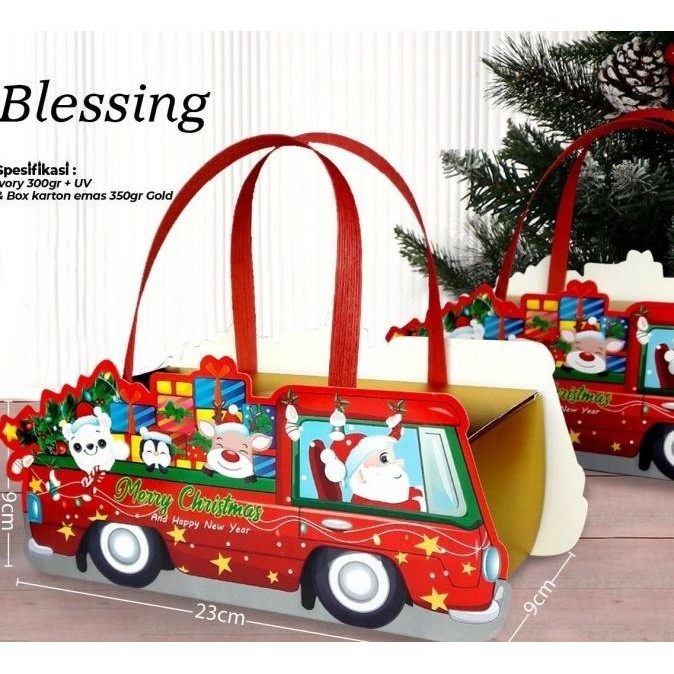 

siap kirim new produk box blessing / box kue edisi natal (1 bal 24 pcs)