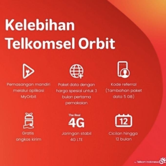 BARANG TERLARIS Terkomsel Orbit Pro Modem WIFI 4G High Speed