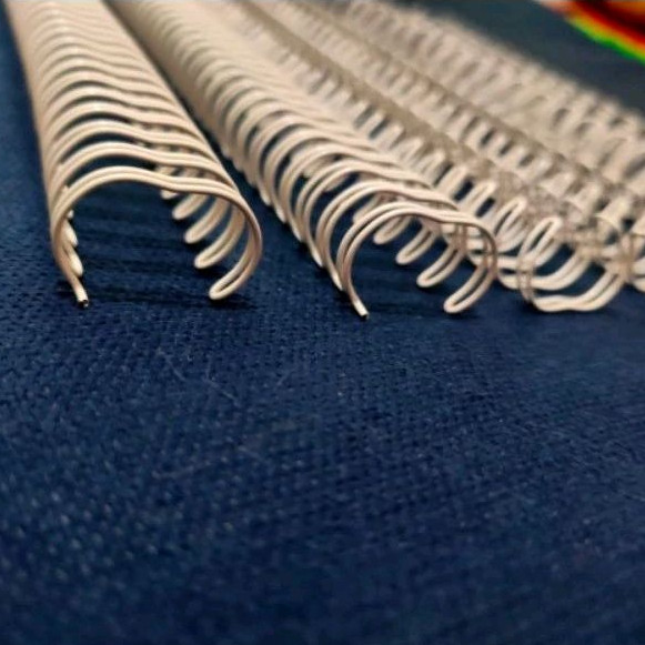 

Ring Jilid Kawat Nomor 9 Spiral 9/16 F4 38 Loops 3:1 14mm O Binding Wire