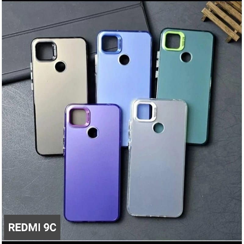SILIKON IMD XIAOMI REDMI 9C CASE HYBRID HOLOGRAM