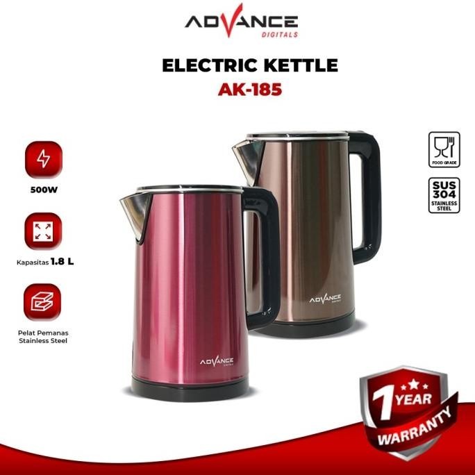 Ak 185 Teko Listrik Low Watt / Kettle Electric 2 Liter Limited Edition