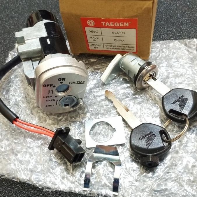Kekinian - Kunci kontak set plus kunci jok motor beat fi 2014-2016 a superr
