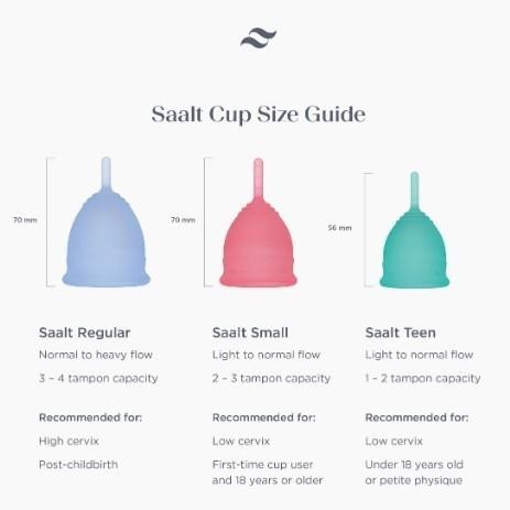 Saalt Menstrual Cup / Soft Menstrual Cup Duo