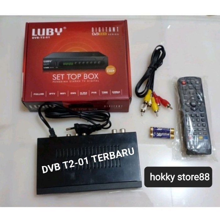 Set Top Box Tv Digital Luby Dvb T2-01 / Receiver Tv Stb Digital Luby