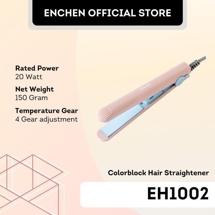 Enchen Eh1002 Colorblock Hair Straightener/ Catokan Rambut