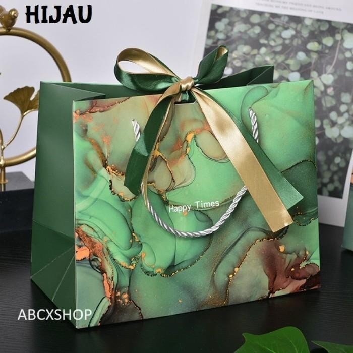 

Paper Bag Marble / Goodie Bag Lebaran / Natal / Ulang Tahun / Imlek 095
