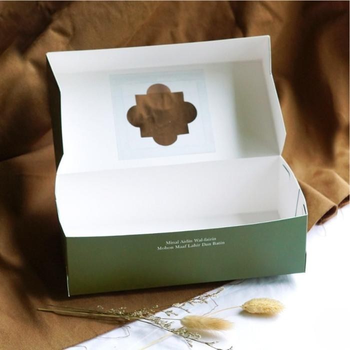

Box Kue Lebaran Packaging Hampers Parcel Hari Raya Idul Fitri 24X12X7 097