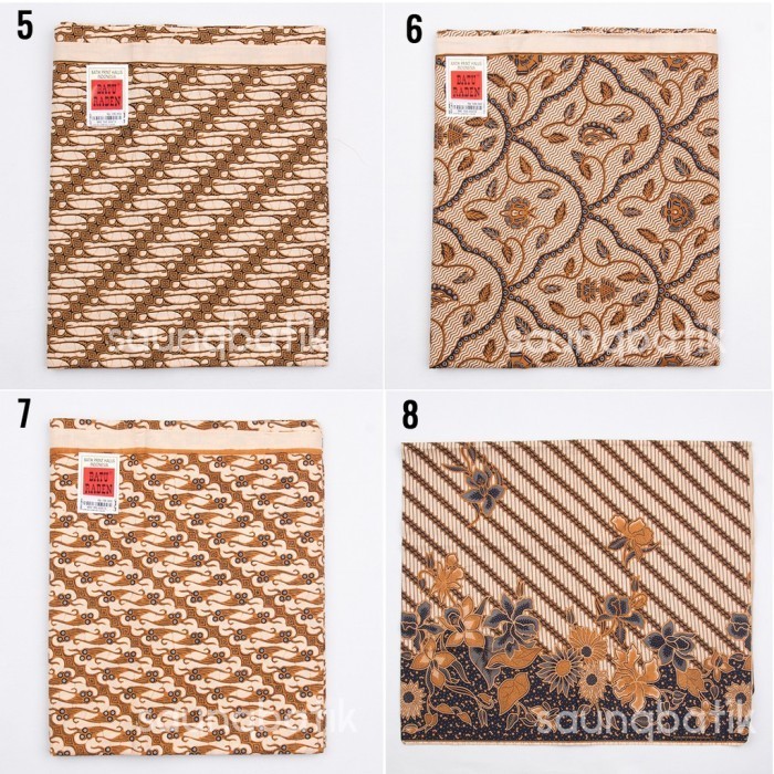 Naenggo Kain Batik Batu Raden Print Halus Samping Kebat