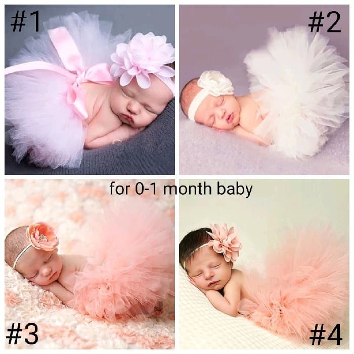 Baju Kostum Bayi Perempuan Lucu Kostum Tutu Bayi Set Dengan Headband