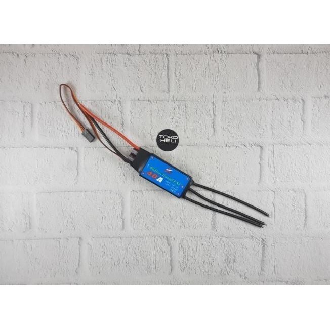 Zmr Bidirectional 40A 2-6S Ubec 3A 5V Brushless Speed Controller Esc - Tokonisaya