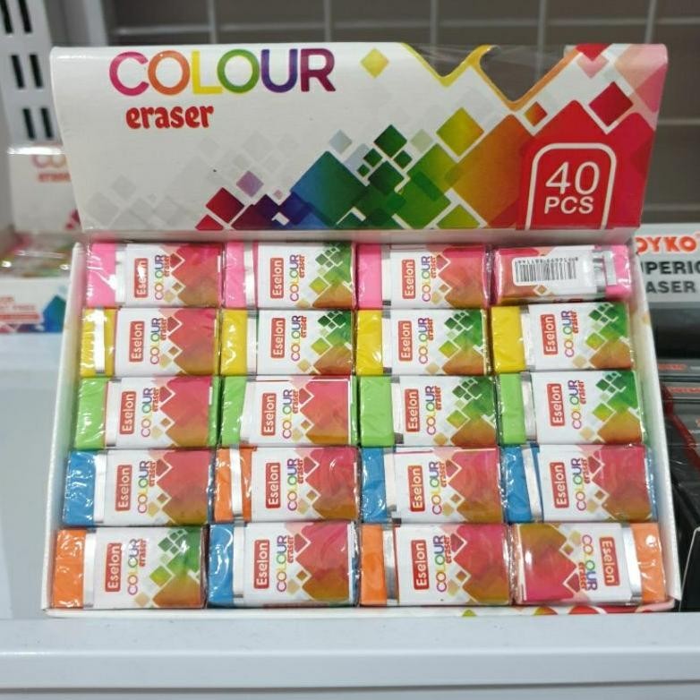 

(Bisa Cod) Penghapus Eselon COLOUR eraser