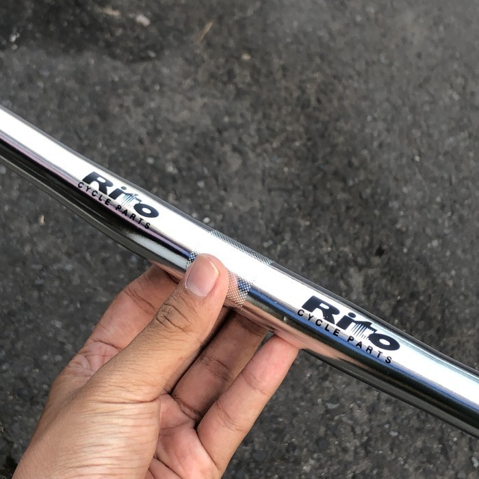 New STANG FLATBAR 25.4 STANDAR CHROME SILVER FEDERAL VINTAGE RITO ORIGINAL