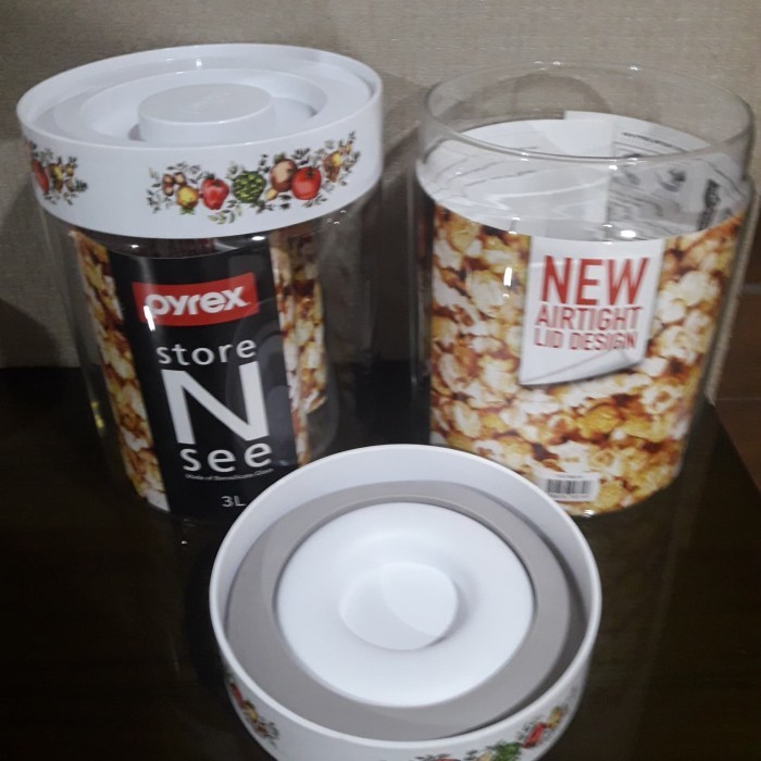 " " TOPLES KERUPUK PYREX 3L SET