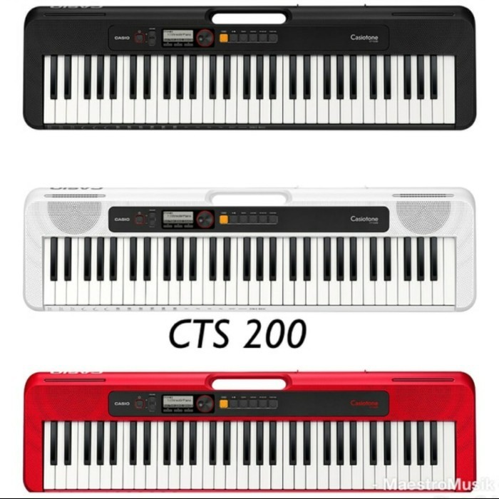 NEW Keyboard Casio CTS 200 / CT-S200 / ORGAN CASIO CTS200 ORIGINAL
