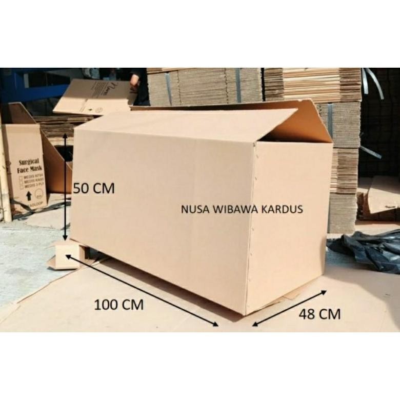 

PROMO kardus box packing polos 100x48x50 cm SFML