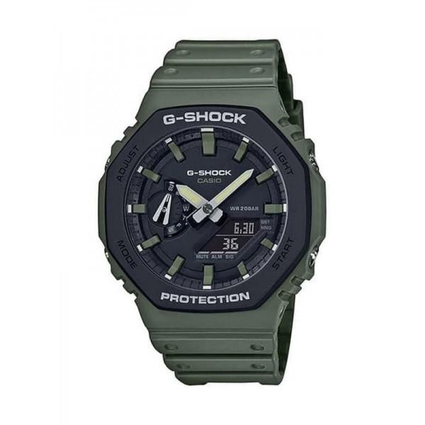 Jam Pria Casio  Original Sport Green Resin GA-2110SU-3ADR