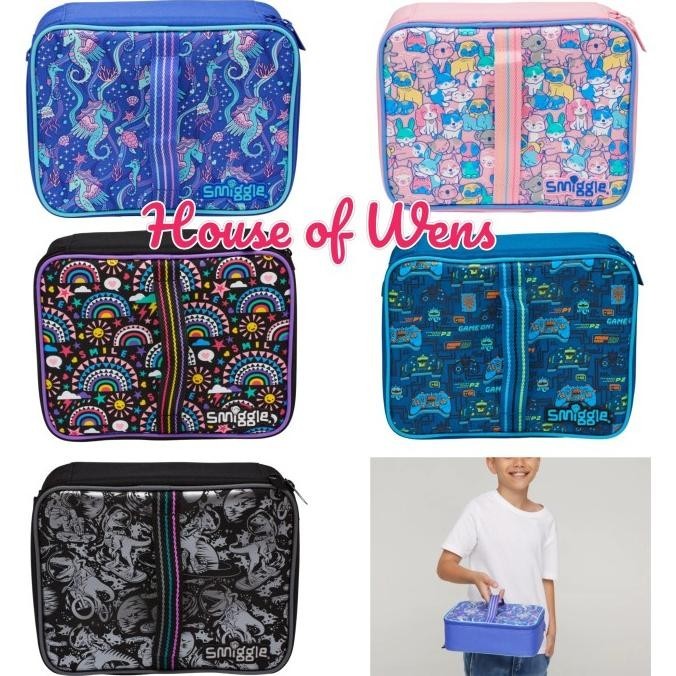 Smiggle Better Together Block Attach Lunchbox Original - Tas Bekal