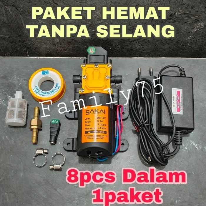 ALAT STEAM CUCI MOTOR AC MOBIL MESIN POMPA DC MINI STIM MOTOR AC PAKET ORIGINAL