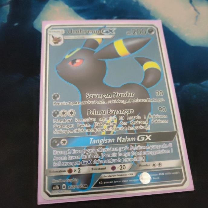 Kartu Pokemon TCG ID Indonesia AS1b Umbreon GX SR