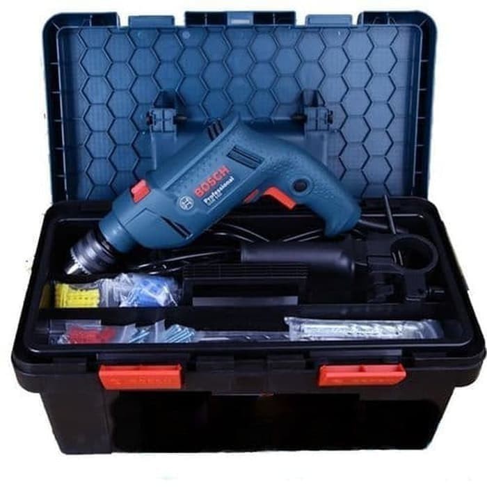 Bor Tembok 13mm - Bosch GSB 550 / GSB550 Freedom Kit Impact Drill