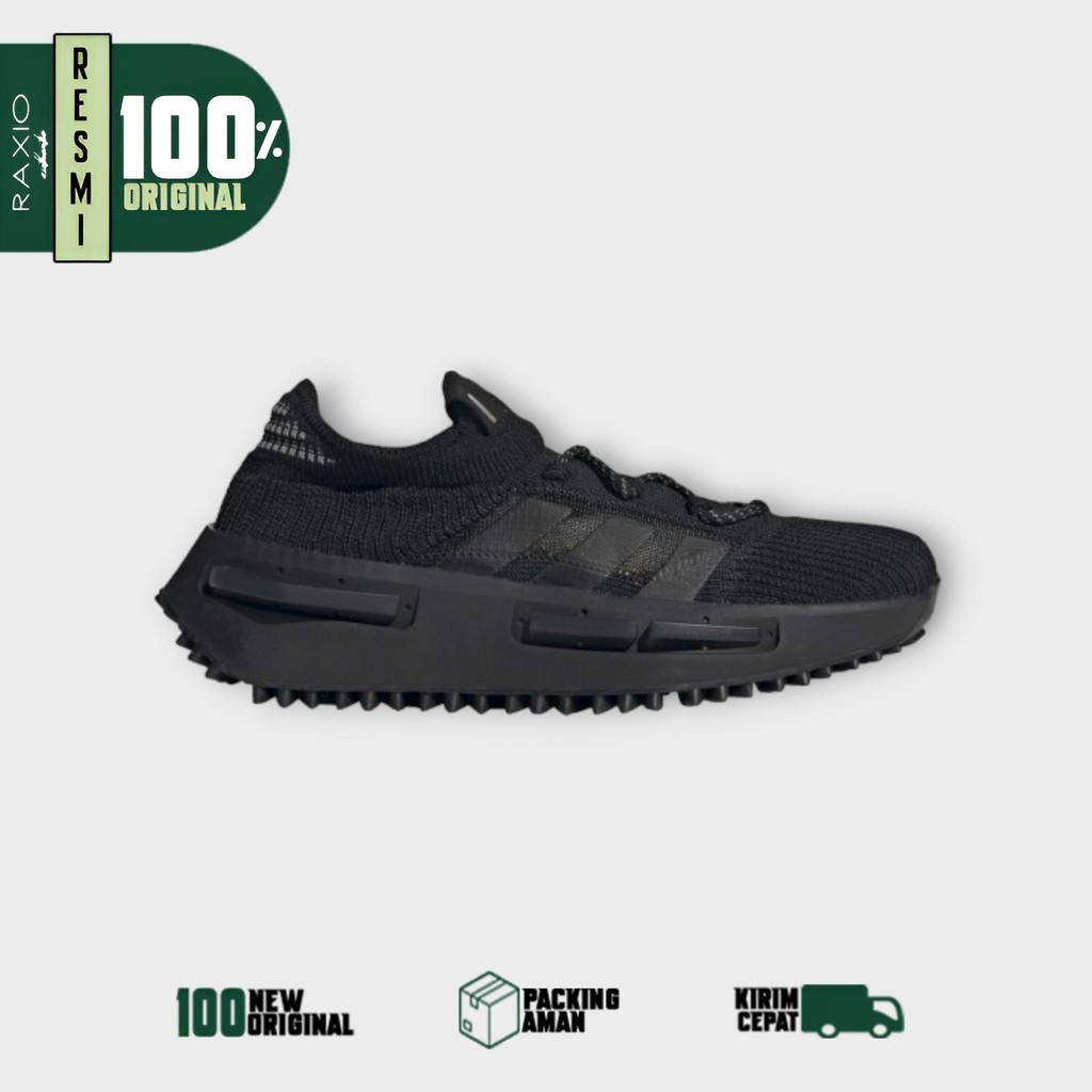 Sepatu Sneakers Adidas Nmd S1 All Full Triple Black Original Ori Asli BNIB Murah