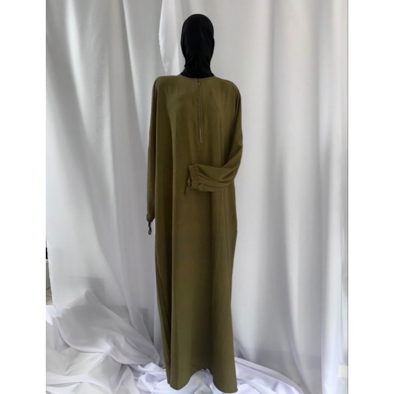 GAMIS AISYAH WARNA ARMY