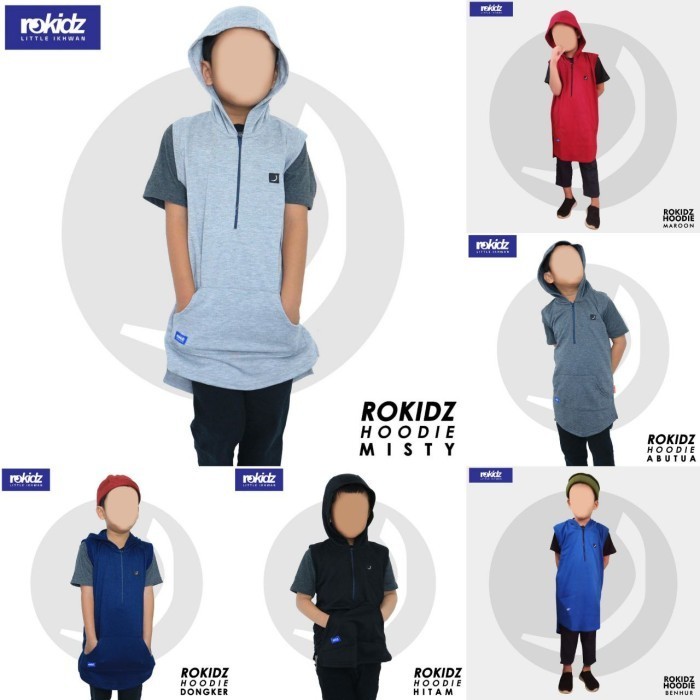 COD ROMPI SHALAT HOODIE JUNIOR - PAKAIAN BAJU GAMIS JUBAH ANAK LAKI-LAKI