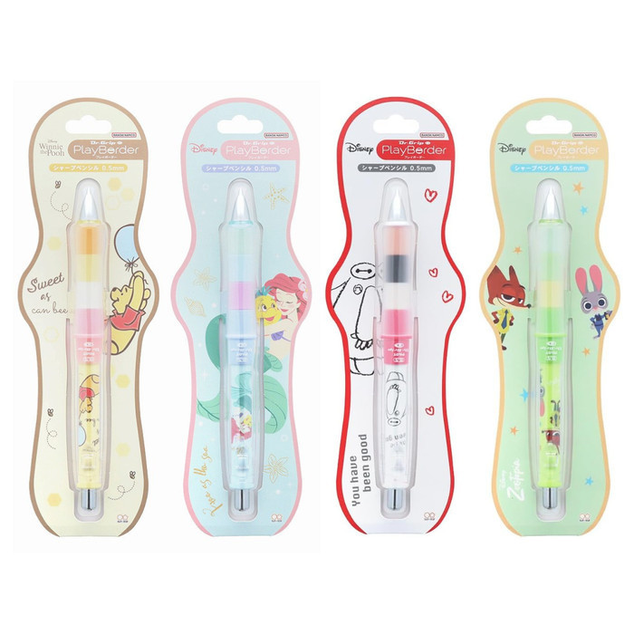 

Pilot Dr. Grip Play Border Disney 0.5 Pensil Mekanik Limited Edition