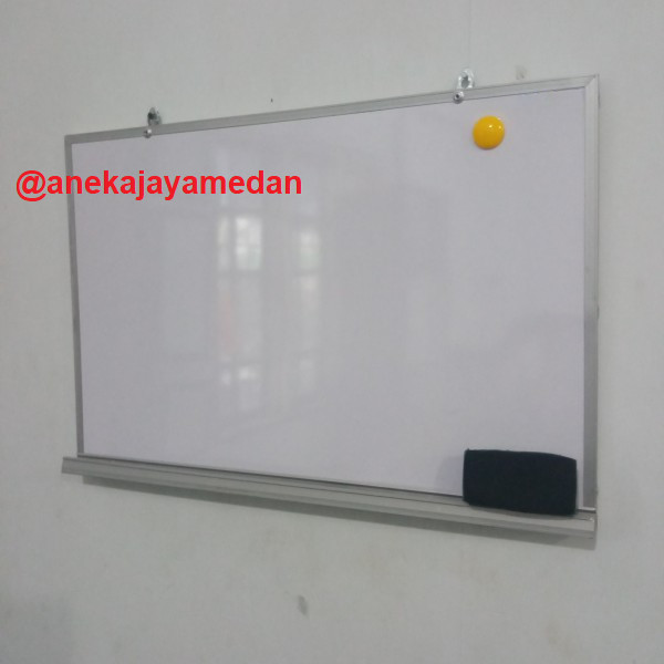 

White Board 120 X 90 Cm (Gantung) Magnetic Papan Tulis Medan