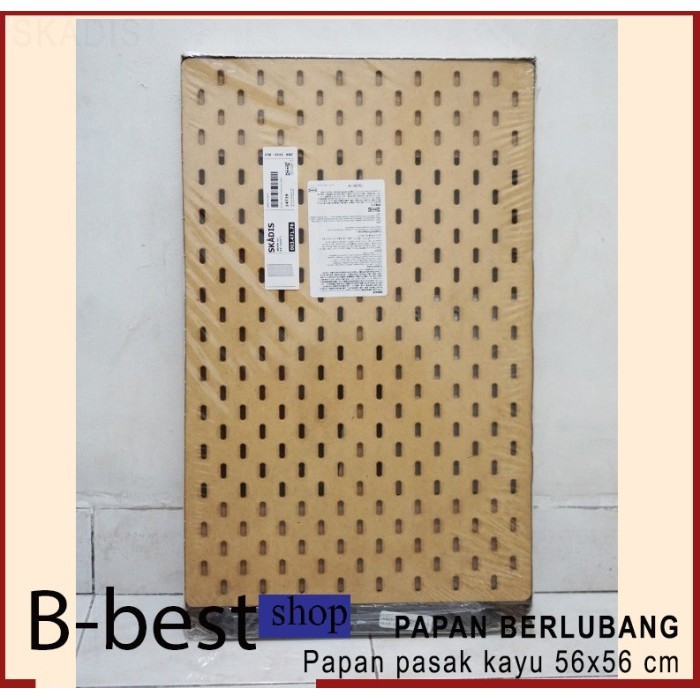 

Papan Berlubang / Papan Organizer Wall / Papan Pegboard 36X56 Cm