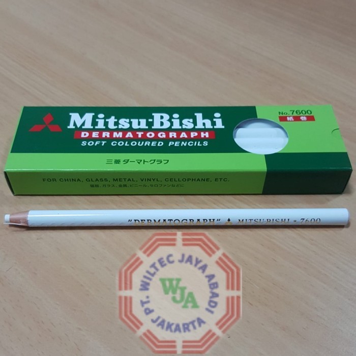 

Pensil Kaca Mitsubishi / Pencil Kaca Dermatograph Mitsubishi Putih
